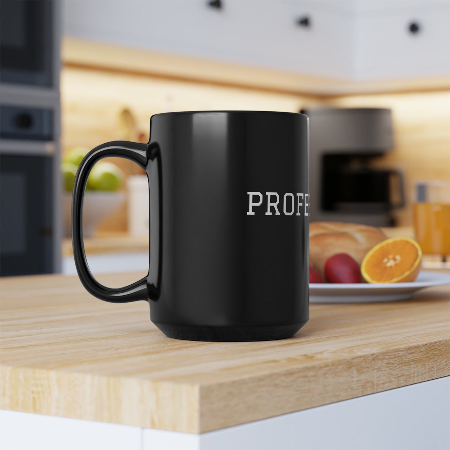 Professional Jawn Black Mug, 15oz